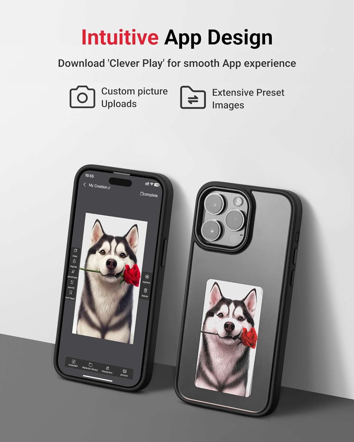 Instacase S1 iphone creative case