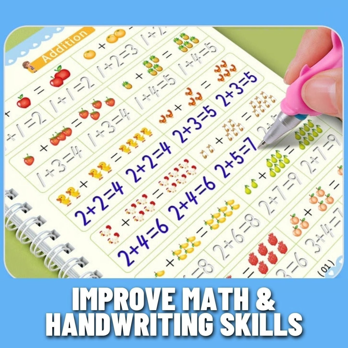 Learning Handwriting Book (Set of 4)
