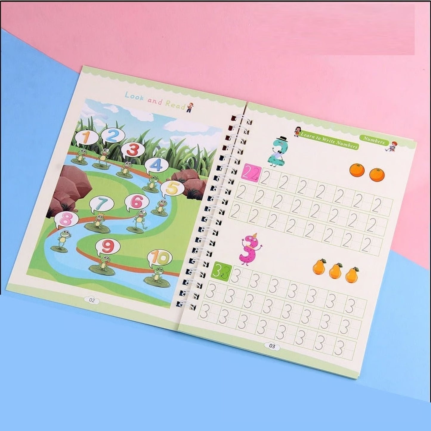 Learning Handwriting Book (Set of 4)