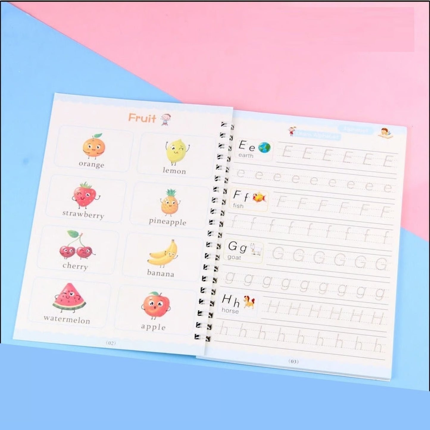 Learning Handwriting Book (Set of 4)