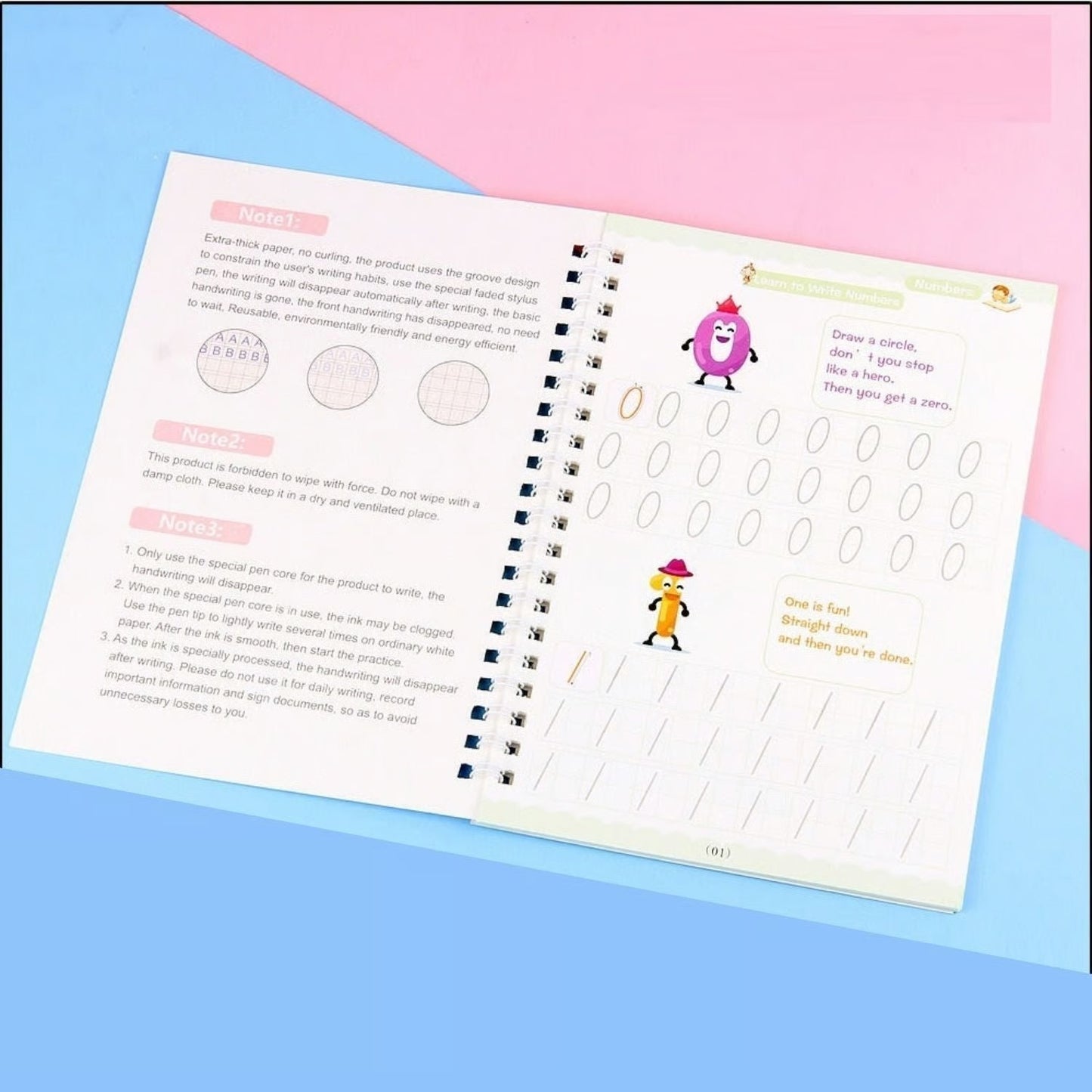 Learning Handwriting Book (Set of 4)