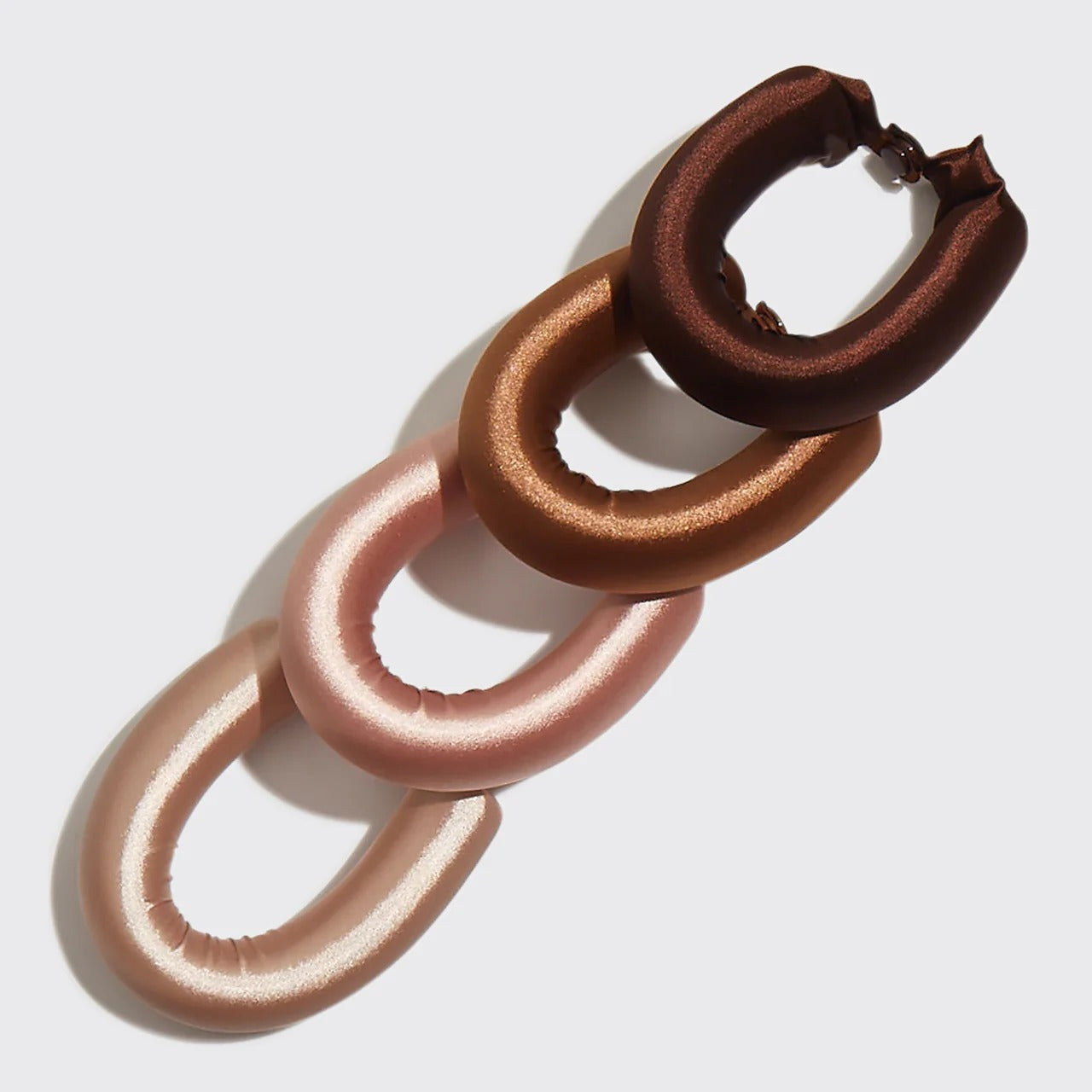 Rosewood Heatless Curling Rods Jumbo 4pc set